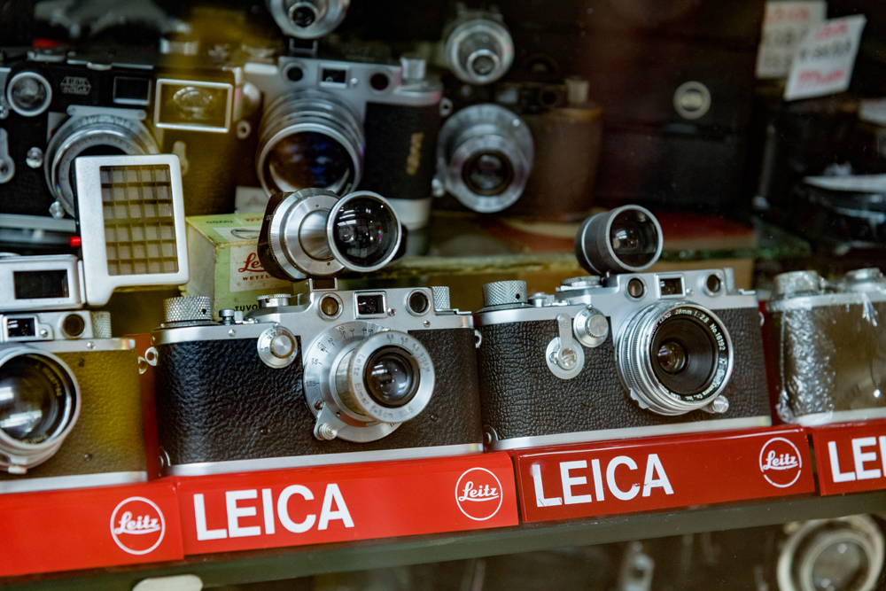 店內藏品多不勝數，真是名符其實的相機博物館。
