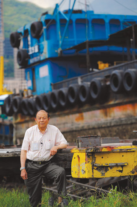 在船廠成長的陳老闆，一生也在守護著父親留給自己的船廠。