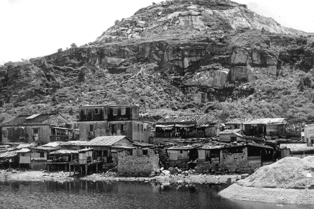 1960年代，茶果嶺村。 