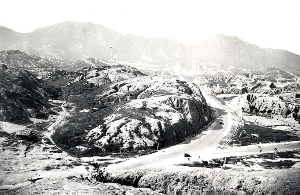 1930年代初加多利山，該帶是一片荒地。